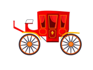 a red carriage 